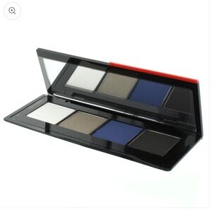 Shiseido Eyeshadow Palette - White, Brown, Blue, Black